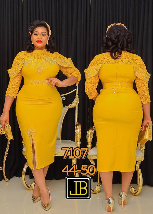 Cute yellow dress - Blessed_PTA_Collections