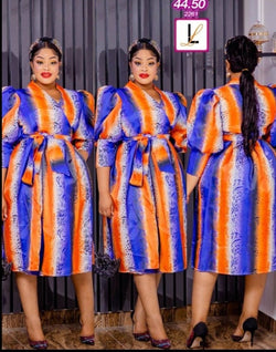 Wrap, Midi Dress - Blessed_PTA_Collections