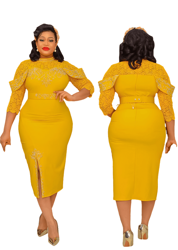Cute yellow dress - Blessed_PTA_Collections