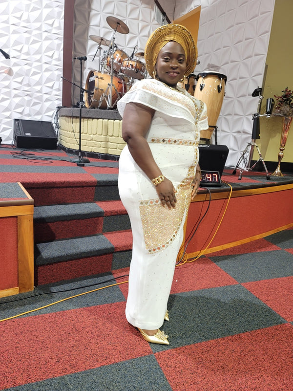 Luxury detailed dress - Blessed_PTA_Collections