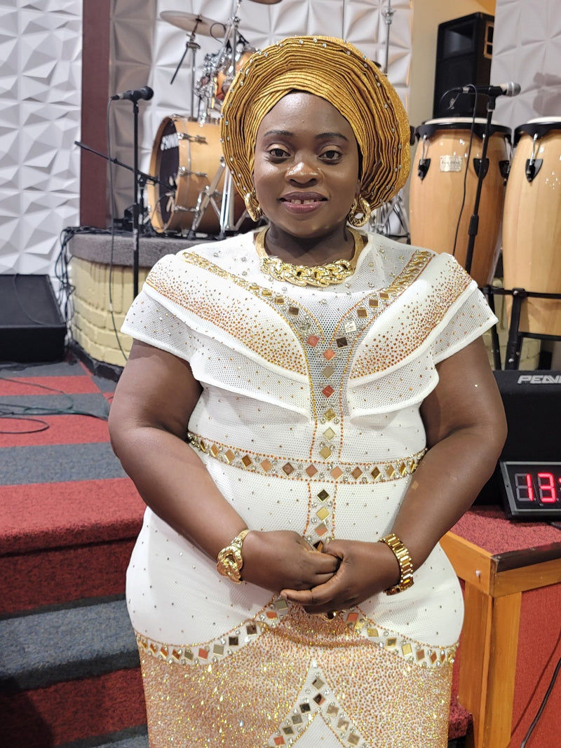 Luxury detailed dress - Blessed_PTA_Collections