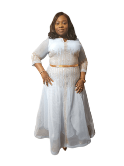 Women's classy mesh dress - Blessed_PTA_Collections