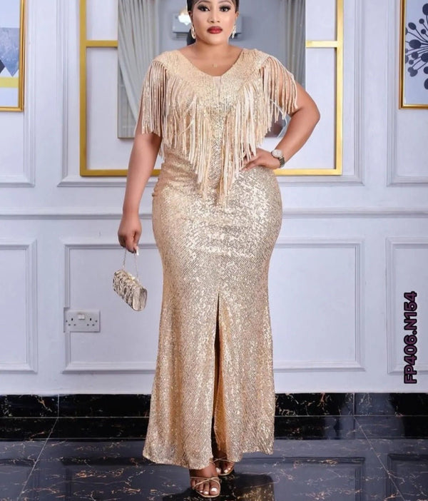 Open front dress - Blessed_PTA_Collections