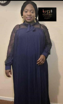 PTA LUXURY DRESS WITH NET - Blessed_PTA_Collections