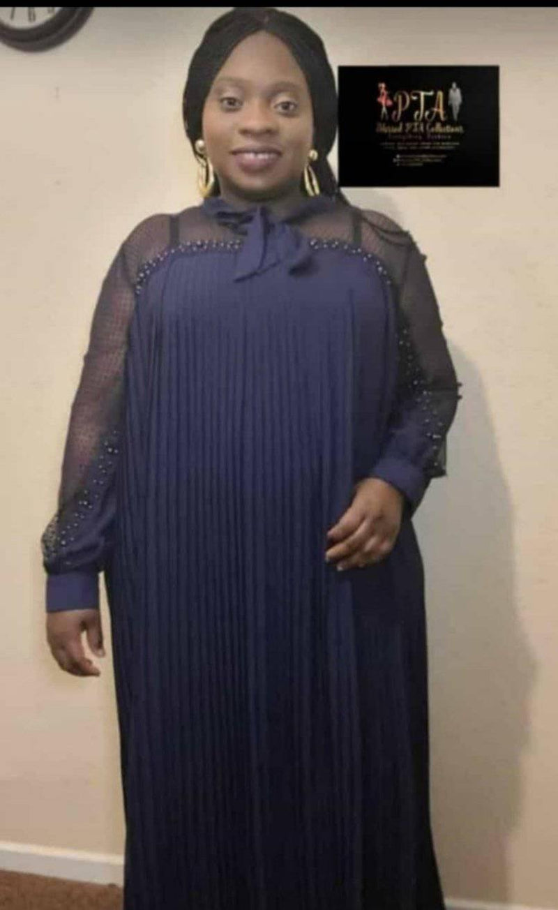 PTA LUXURY DRESS WITH NET - Blessed_PTA_Collections